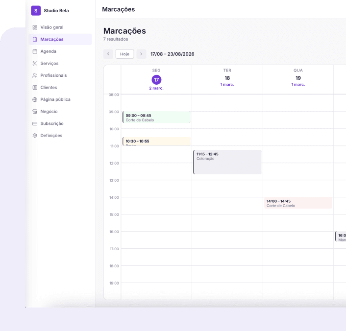 Agenda organizada
